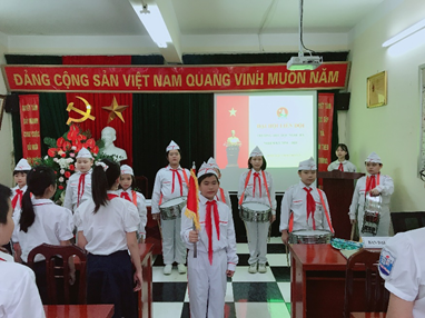 Trường Tiểu học Ngọc Hà tổ chức Đại hội Liên đội nhiệm kì 2020 – 2021