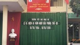 Trường Tiểu học Ngọc Hà long trọng tổ chức lễ kỉ niệm 65 năm ngày Giải phóng Thủ đô