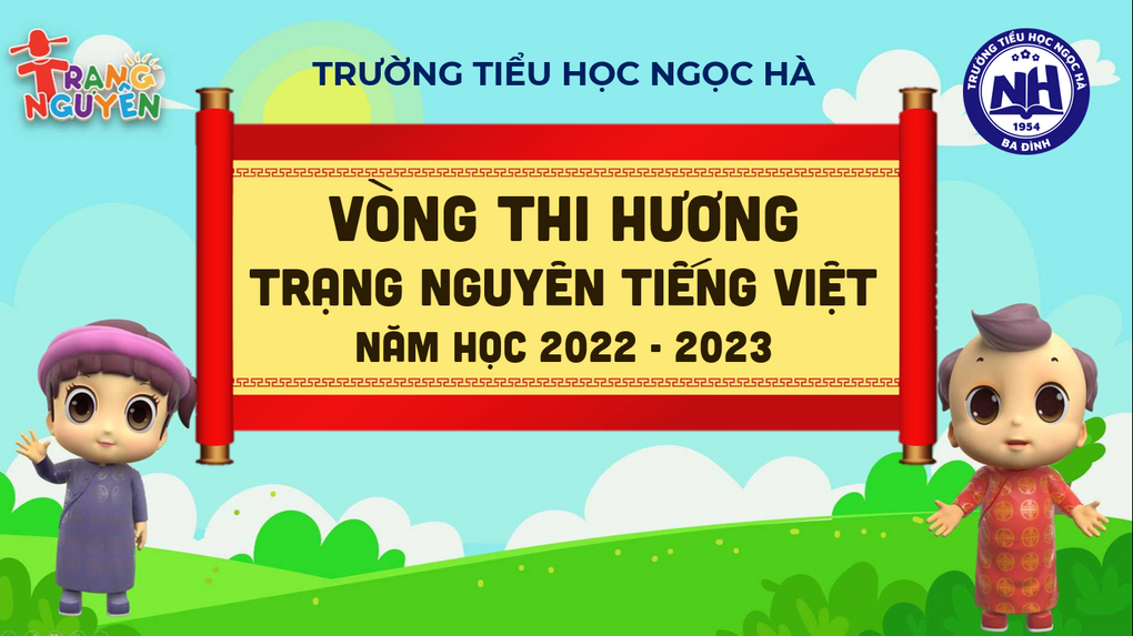 Kết quả vòng thi hương sân chơi Trạng nguyên Tiếng Việt năm học 2022-2023 dành cho học sinh khối 2